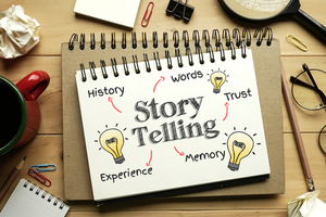 storytelling is a powerful tool for sales team